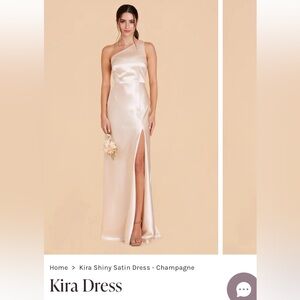 Birdy Grey Kira Dress in Champagne